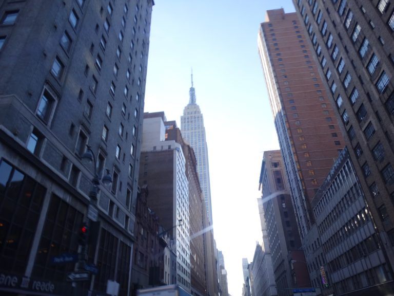 llegada a nueva york