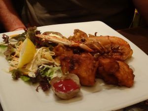 Plato de Gamba