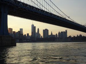 Anochecer desde DUMBO