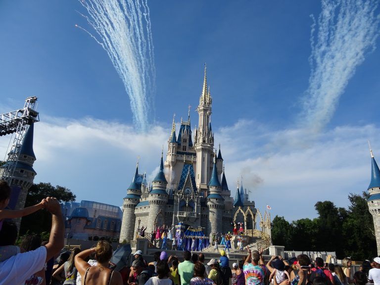castillo en magic kingdom