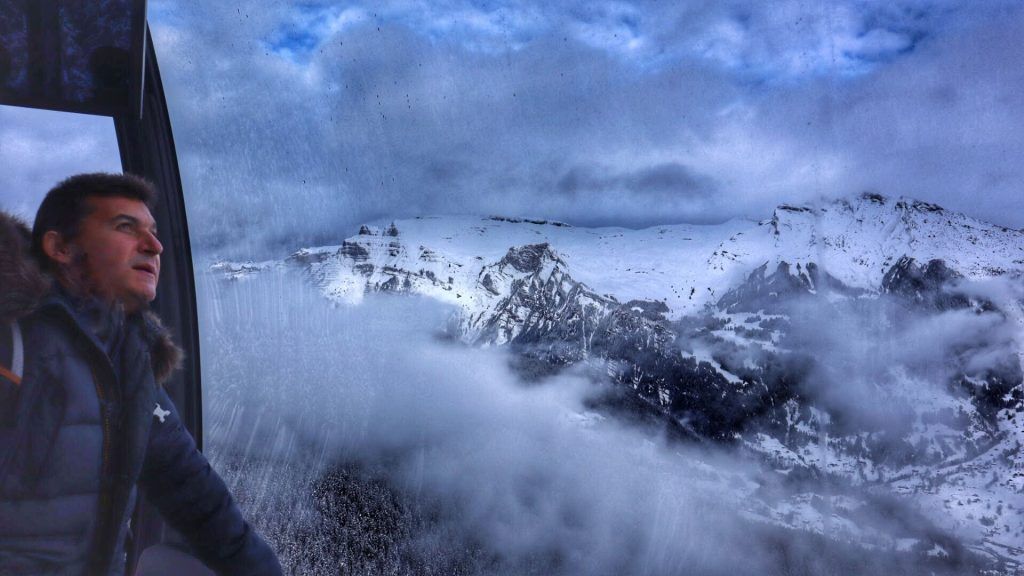 la estación de tren más alta de europa Jungfraun